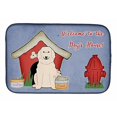 thumbnail image 2 of Carolines Treasures BB2837DDM Tapis de Séchage pour Vaisselle Collection Maison de Chien Pyrenese, 2 of 4
