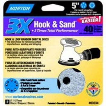 

2Pc Norton Norton 7660703234 03234 Prosand 40 H&L Disc