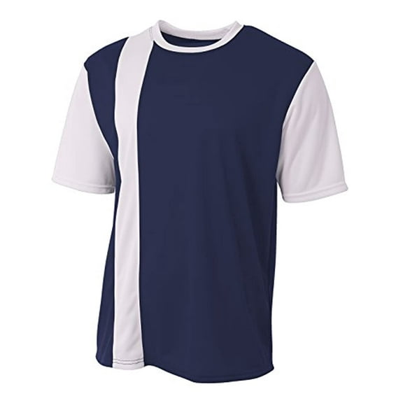 A4 Men's Legend Soccer Jersey - NAVY/WHITE - 2XL