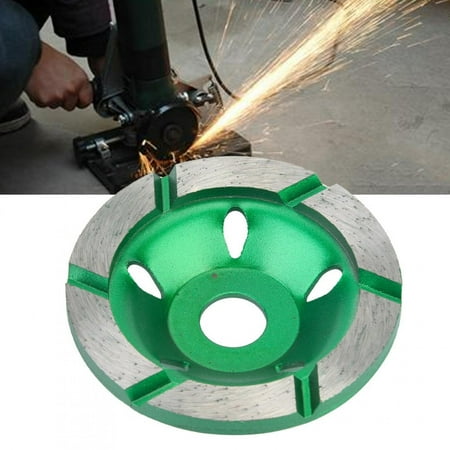 

Green High Strength Cup Grinding Wheel Grinding Wheel Angle Grinder Disc For High Hardness Stone Ceramics Segmenting Marble Grinding Concrete