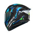 thumbnail image 3 of Casco de moto HAX OBSIDIAN integral con doble visera para adultos, 3 of 6