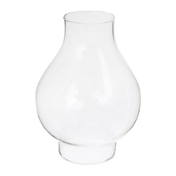 Glass Lamp Chimney Handblown Clear Chimney Oil Lampshade Kerosene Light Covers Hurricane Glass Replacement For Vintage Oil Kerosene Lamp