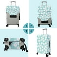 thumbnail image 4 of Travel Luggage Cover Suitcase Protector Fits 18-32 Inch Luggage Wheel Covers Patterned Travel Related Items Flower Luggage Protector Elastic Luggage Anti-scratch Suitcase Cover M, 4 of 5