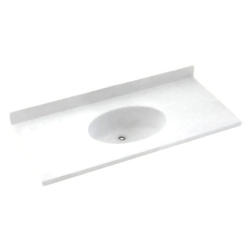 Swanstone 55W x 22.5D in. Chesapeake Solid Surface Vanity Top