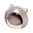 thumbnail image 3 of Cama para gatos Yinane Casa del gato con bola de felpa, 3 of 8