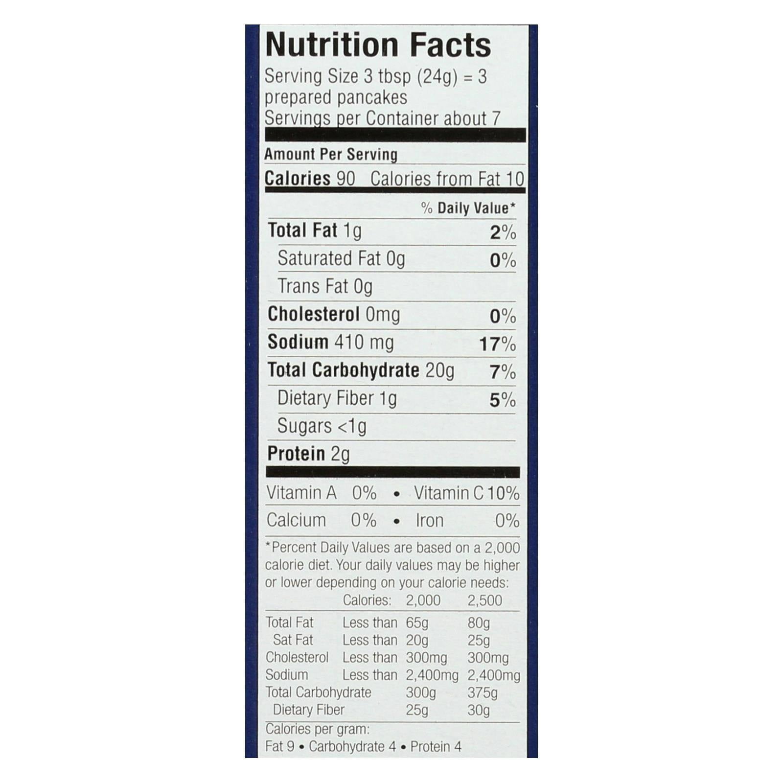 Streit's Pancake Mix - Potato - Case of 12 - 6 oz.