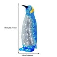 Garden LED Lights Christmas Lighting Garden Christmas Penguin （1 PC