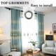 thumbnail image 5 of Cortinas VOGOL personalizadas simples de chenilla jacquard opacas, 5 of 7