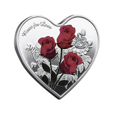 

WQQZJJ Office Supplies Love Red Rose Metal Commemorative Coin 52 Kinds Of I Love You Confession Coin Tanabata Valentine s Day Commemorative Gift Up To 40% Off Home on Clearance