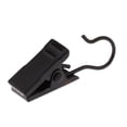 thumbnail image 4 of Clips De Cortina Para Trabajo De 20 Piezas Con Abrazaderas De De Gancho Clips De Gancho Negro, 4 of 8