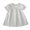 White, variant on SUYIDA Girls Summer Flutter Sleeve Dress, Casual Party Outfit A Line Knee Length, Twirl Playful Daily Wear for Kids