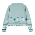 thumbnail image 4 of Sudadera sin capucha, mediana, grande, con media cremallera, cuello redondo, manga larga, jersey corto, sudaderas de polar para niñas de 5 a 14 años, blusa de poliéster, 4 of 4
