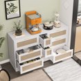 thumbnail image 3 of 51.2" White Storage Piece - 9 Drawers with Good Capacity - Kitchen Use - Tidy Space, 3 of 3