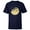 Navy, variant on Grogu Halloween Candy Pram - Short Sleeve T-Shirt for Kids - Customized-White