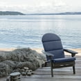 thumbnail image 3 of ARDEN Oceantex Outdoor Rocking Chair or Adirondack Cushion, 21.5 x 19, Water Repellent, Fade Resistant 19 x 21.5, Ocean Blue, 3 of 11
