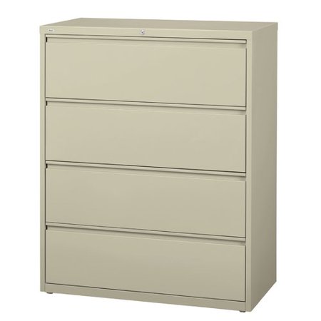Staples 4-Drawer Commercial Lateral File Cabinet