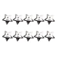 thumbnail image 2 of 10 pinzas metálicas para el cabello con forma de estrella, accesorios para el cabello para mujeres y niñas., 2 of 9