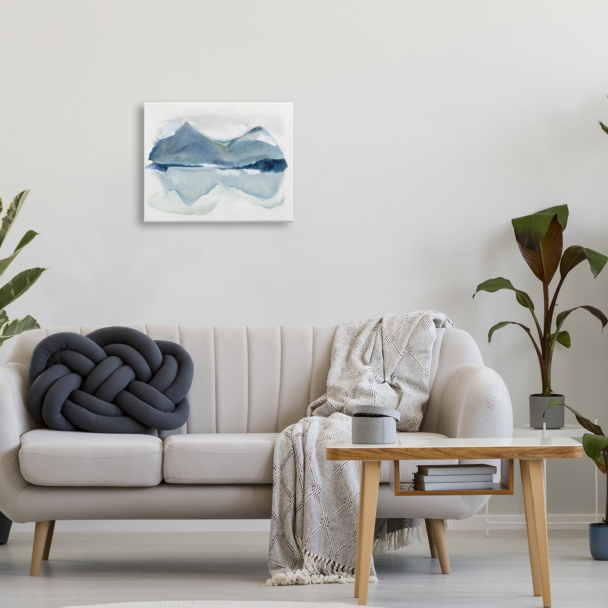 Stupell Industries Iceberg Mountain Water Glacier Reflection Abstract Landscape,30 x 24, Design by Carol Robinson