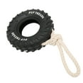 thumbnail image 1 of Juguete Para Masticar Neumáticos Para Perros, Juguete Interactivo De Alta Resistencia Resistente A Mordeduras, Dispensador De Golosinas Para Perros, Seguro Para Perros Medianos Y, 1 of 7