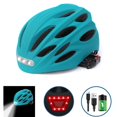 thumbnail image 3 of Casco De Bicicleta Con Luz Recargable Usb Casco De Bicicleta De Seguridad Casco De Bicicleta De Montaña Y Carretera Ajustable Kearding OD016199-06, 3 of 6