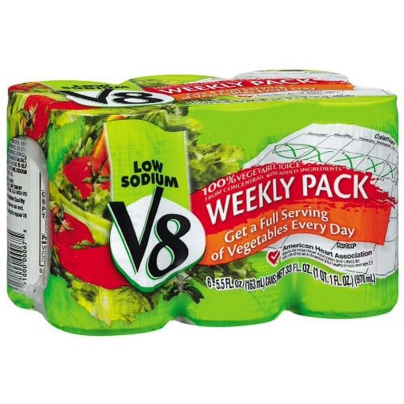 Low Sodium V8 Juices