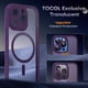 thumbnail image 5 of Funda de teléfono TOCOL Magnetic para iPhone 14 Pro Max Midnight Purple, 5 of 7