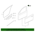 thumbnail image 2 of New Genuine Nissan Cover-Front Door Corner Outer Rh OE 802903SG0A, 2 of 10