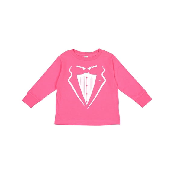 Inktastic Tuxedo Boys Long Sleeve Toddler T-Shirt