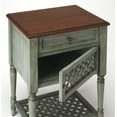 thumbnail image 3 of Butler Specialty Company Chadway Rustic Wood End Table - Green, 3 of 3