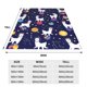 thumbnail image 3 of Balery Lama in Space Manta de Felpa Suave y Acogedora – Cobija de Franela Aterciopelada para Cama, Lavable y Cálida para Sofá, Mascotas, Transpirable-80"x60", 3 of 7