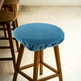 thumbnail image 4 of OFFIGAM Round Chair Cover Protector for Indoor Dining Chairs - Easy Fold, and Stylish Seat Shield, 4 of 10