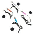 thumbnail image 2 of Shisuyan Microphone Karaoké Rose Rouge Ensemble 4 Pcs 2.4x0.8x0.8in, 2 of 9