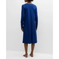 thumbnail image 3 of Hanro SPACE BLUE Paola Floral Applique Scoop-Neck Nightgown, US Medium, 3 of 4