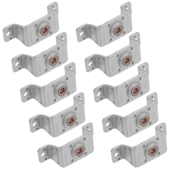 Mobutofu 10Pcs Plated Silver Hair Dryer Internal Motor Mount Precision Fit Bracket for Low Noise Operation
