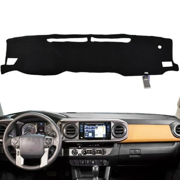 AUTOXBERT Dashboard Cover Dash Cover Mat Dashmat Carpet for Toyota Tacoma 2016-2020 | Black
