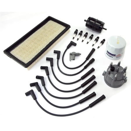 Omix-Ada by RealTruck | 17256.19 | Ignition Tune Up Kit | OE Reference: TUK-019 | Compatible with 1991-1993 Jeep Cherokee XJ 2.5L with EFI