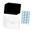 thumbnail image 4 of Hojas de goma, artesanía de papel con etiqueta pegatina, regalo fácil de usar con bolsa de almacenamiento, álbumes de recortes de bricolaje para el Hojas de 12 piezas, 4 of 8