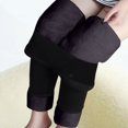 thumbnail image 2 of Moda Casual mujer Span señoras Leggings cintura alta mantener caliente pantalones largos Pompotops ulkah943053, 2 of 9