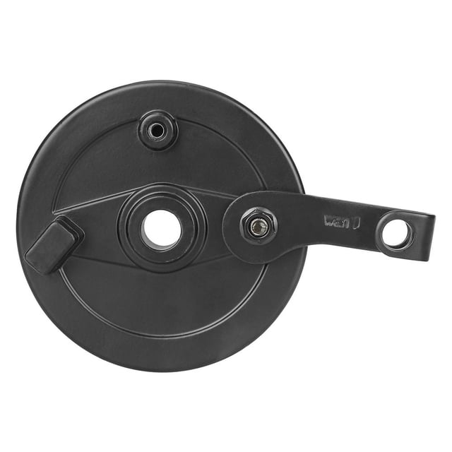 10 Inch Brake Assembly Drum Brake Assembly Brake Replacement 229.2g Weight Black Color Easy To Replace Left Side Of Wheel