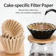 thumbnail image 2 of ANXPTIME Unbleached Coffee Filter Paper For Drip Coffee Maker Coffee Dripper Supplies, 2 of 11