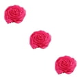 thumbnail image 4 of Bufanda de mujer Qarigey Pañuelo elegante y sedoso Rosa roja 3piezas CBP386149, 4 of 6