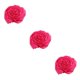 thumbnail image 4 of Bufanda de mujer Qarigey Pañuelo elegante y sedoso Rosa roja 3piezas CBP386149, 4 of 6