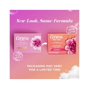 صابون التجميل المرطب من Caress Daily Silk برائحة الخوخ الأبيض وزهر البرتقال، 3.15 أونصة