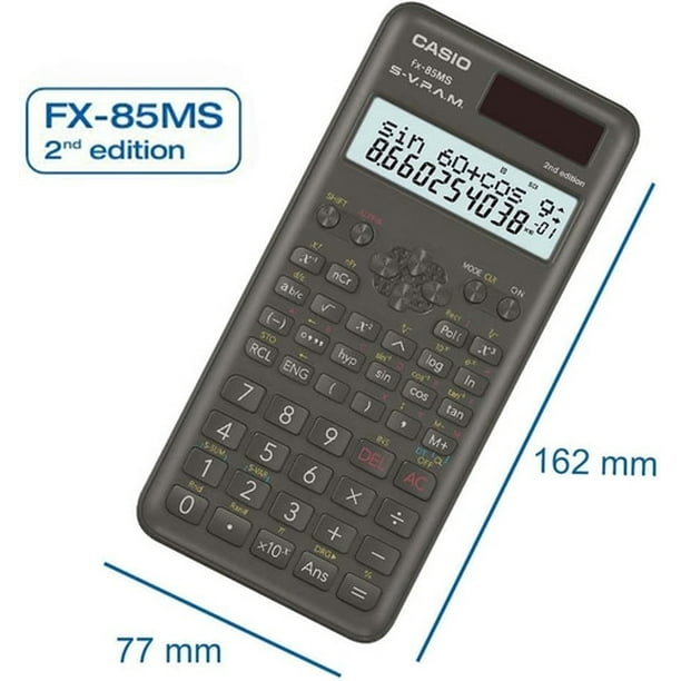 Calculadora Científica Casio Fx-82ms-2 240 Funciones Bodega