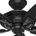 thumbnail image 3 of Hunter Fan Company 55348 Rainsford 52 Inch, 3 Speed Ceiling Fan, Black, 3 of 10