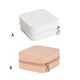 thumbnail image 5 of Minnieouse Caja de joyería Cajas con cremallera Cajas Organizador de almacenamiento de cuero de PU Soporte de exhibición de joyería ligero Caja de anillo Ropa, zapatos y accesorios Miscelánea Rosa Minnieouse AP017901-02, 5 of 6