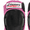 Pink, variant on Wipeout 3 Pack Set with Wrist Guards, Knee and Elbow Pads for Bike, Skate, and Scooter, Pink/Teal