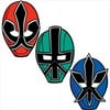 Power Rangers Samurai Paper Masks / Favors (8ct)