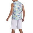 thumbnail image 5 of Rocae Colorful Butterfly for Men's Basketball Jersey Lightweight and Breathable Athletic Tank Top,Quick-Drying Sports Jersey XX-Large, 5 of 9