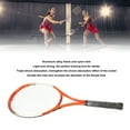 thumbnail image 4 of Tennis Racquet, Adult Tennis Racket 27 Inch Aluminum Alloy Lightweight Recreational Racket for Training, 4 of 8